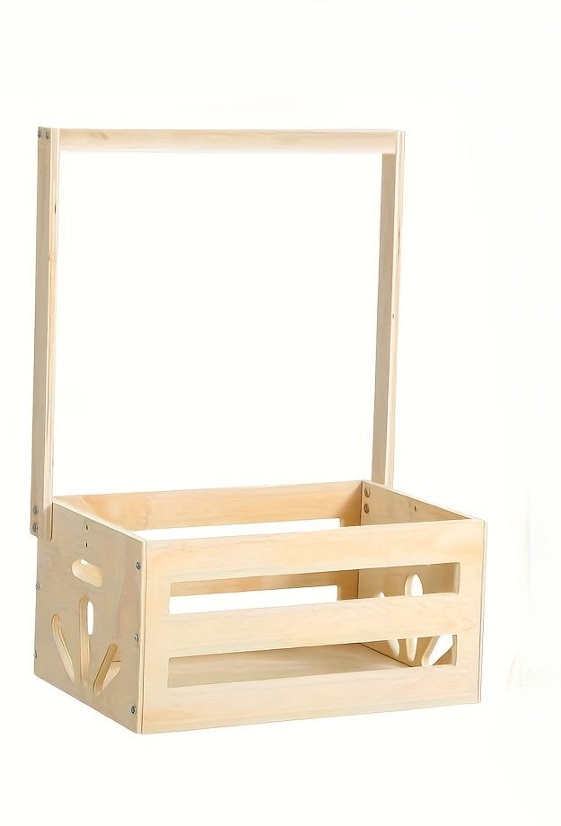 Houten wagentje op wieltjes – speelgoed