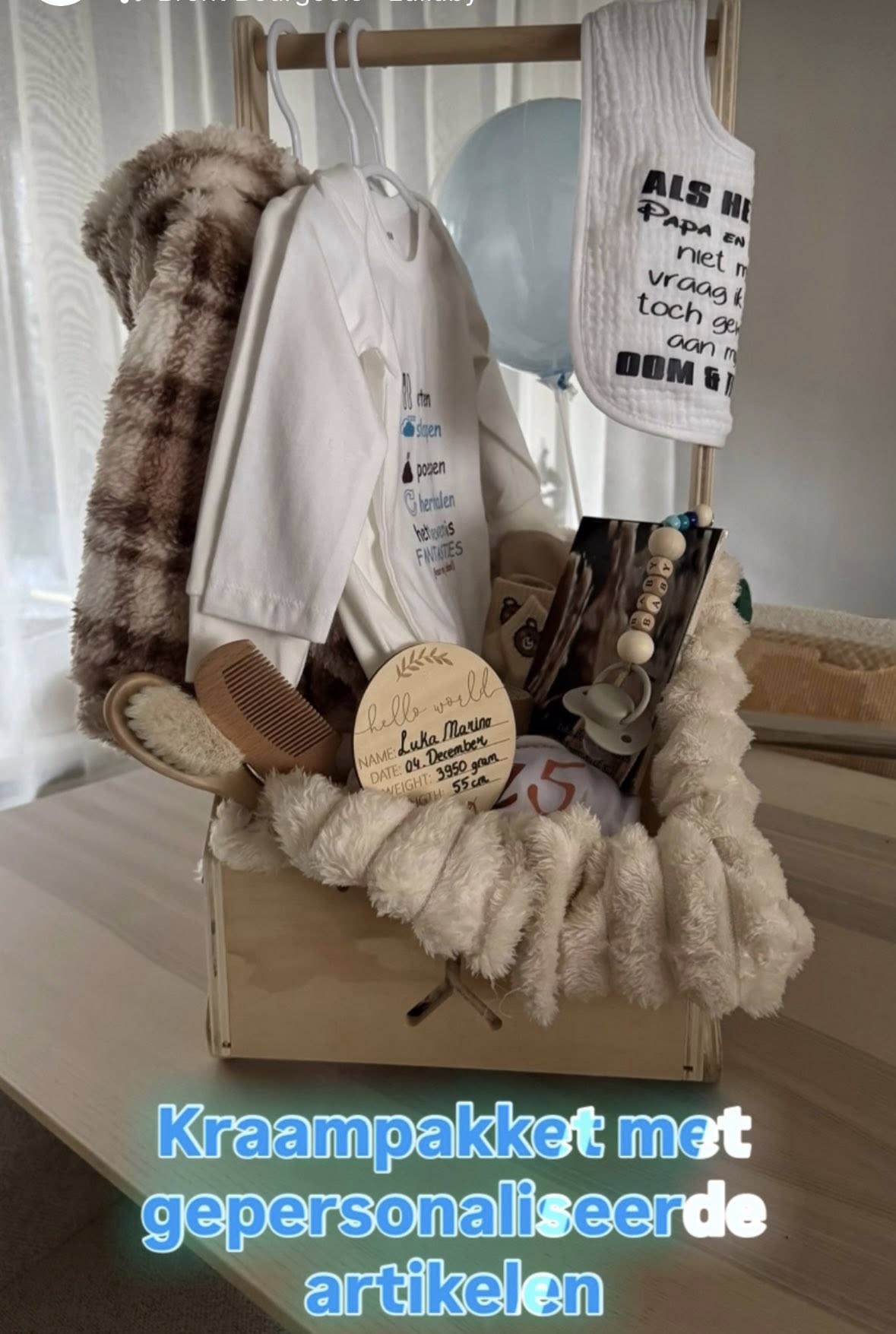 Gepersonaliseerd Kraampakket
