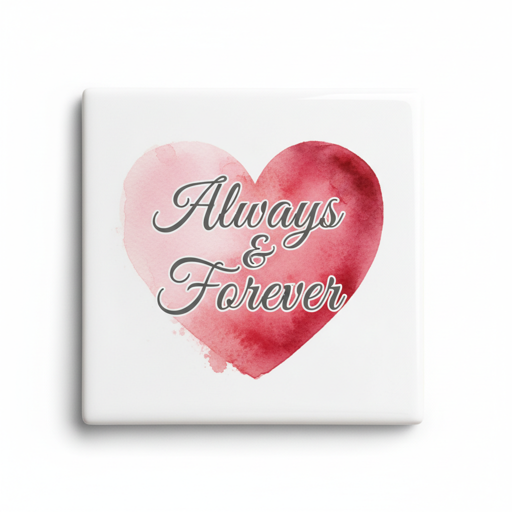 Tegel met Always & Forever